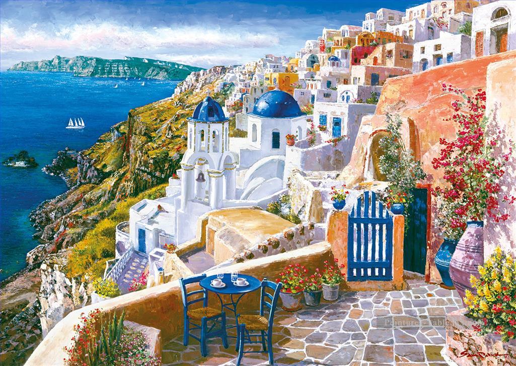 Méditerranée 12 Peintures à l'huile